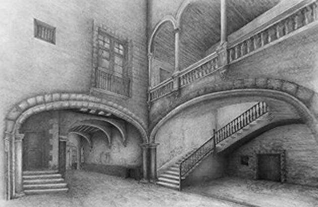preddverje; svinčnik I17